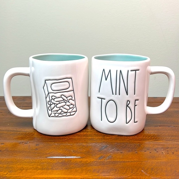 Rae Dunn Other - Rae Dunn “Mint to Be” Double Sided Mug